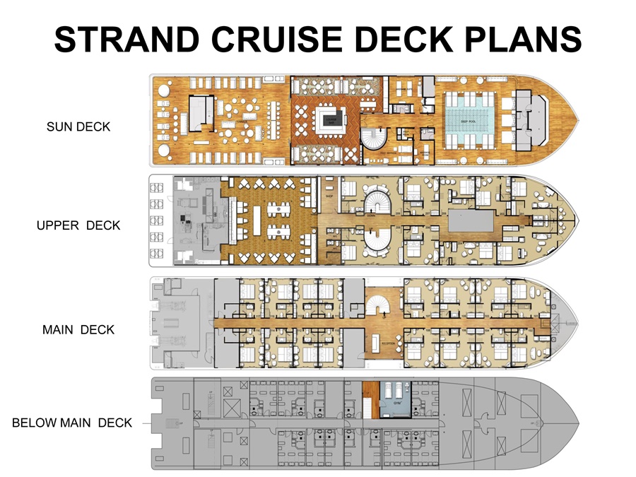 the strand cruise deck plan